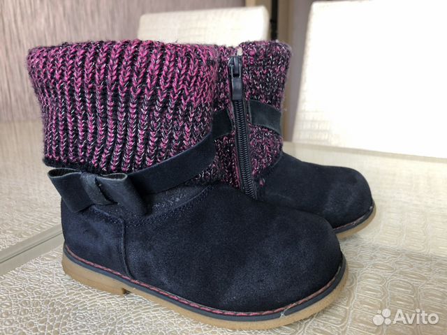 Сапожки зимние для девочки,27 р