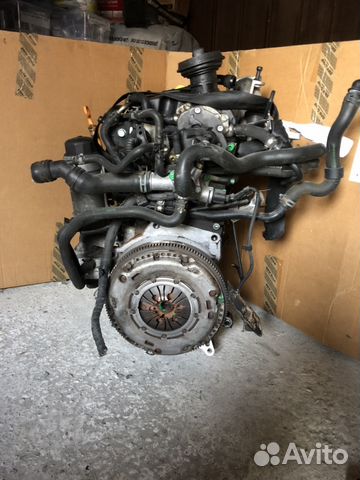 Мотор AXR 1.9 TDI для Audi VW Skoda