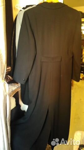 Пальто весная/осень черн., разм.рос.48-50