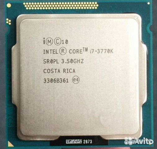 Процессор Intel core i7 3770k