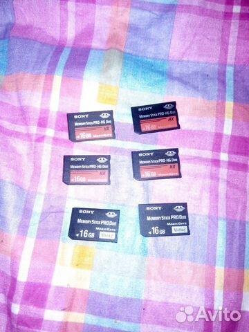 Карты памяти sony оригинал 16 GB psp