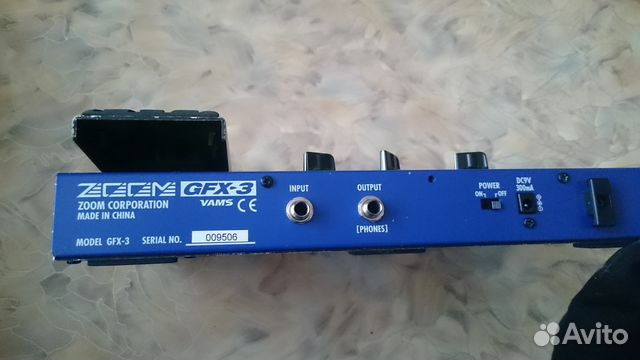 Гитарный процессор Zoom GFX-3