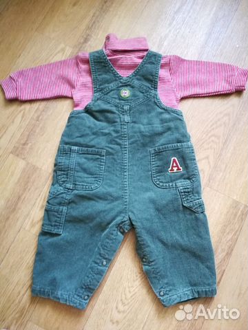 Комбинезон Mothercare + боди-водолазка Комбинезон Mothercare + боди-водолазка