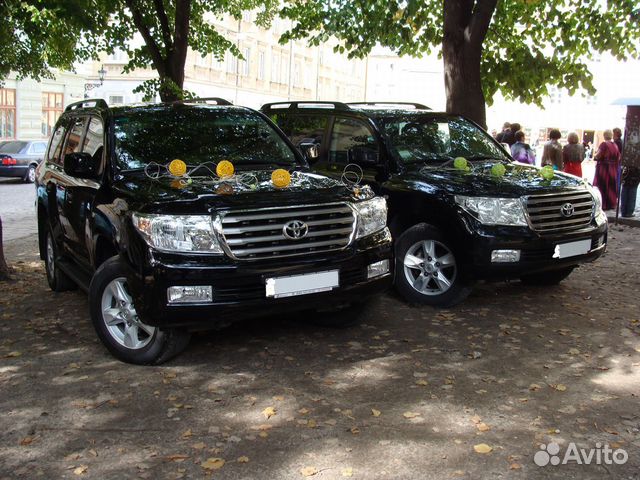 Land Cruiser 200 свадьба кортеж
