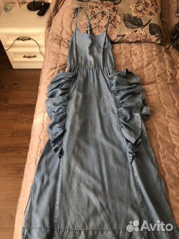 Платье-сарафан Patrizia Pepe оригинал, джинсовое