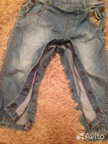 Джинсовый комбинезон Zara baby Джинсовый комбинезон Zara baby