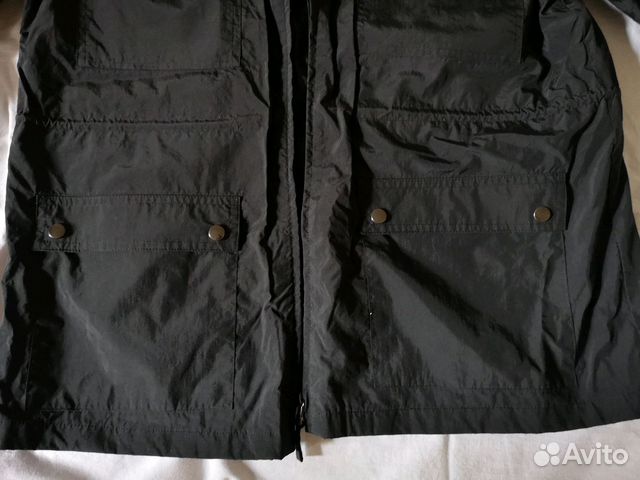 Чёрная ветровка Чёрная ветровка