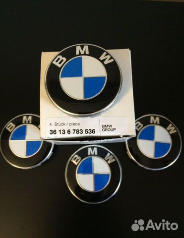 Оригинальные колпачки на диски на все модели BMW