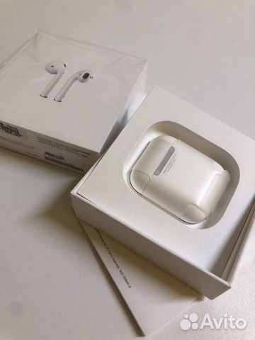 Airpods 1-2поколение кейс