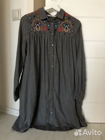 Платье-рубашка Zara Платье-рубашка Zara