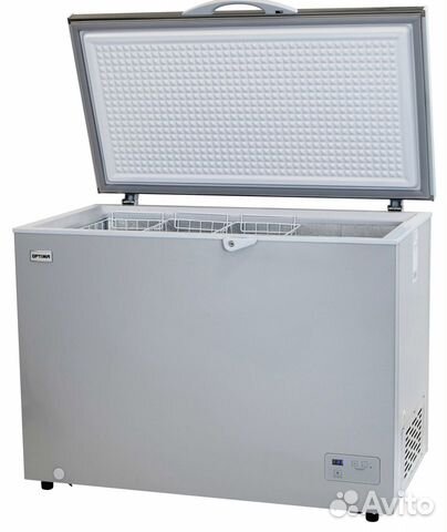 Морозильный ларь optima BD-310GLG 302л,серый -30 Морозильный ларь optima BD-310GLG 302л,серый -30