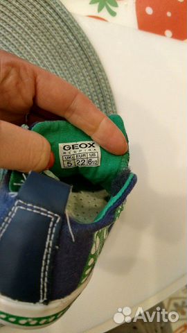Кеды Geox На липучке Кеды Geox На липучке