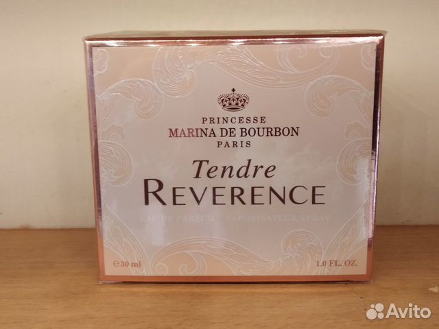 Парфюмерная вода Marina de Bourbon Tendre Reverenc