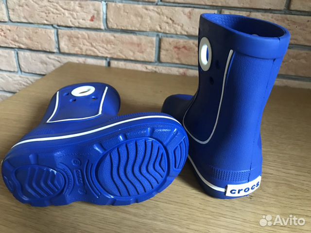 Сапоги резиновые crocs c6 c7