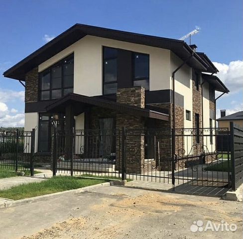 Коттедж 130 м² на участке 10 сот. Коттедж 130 м² на участке 10 сот.