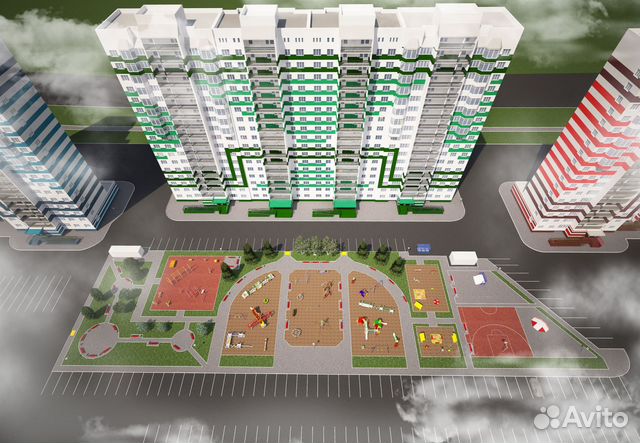 1-к квартира, 36.2 м², 8/17 эт.