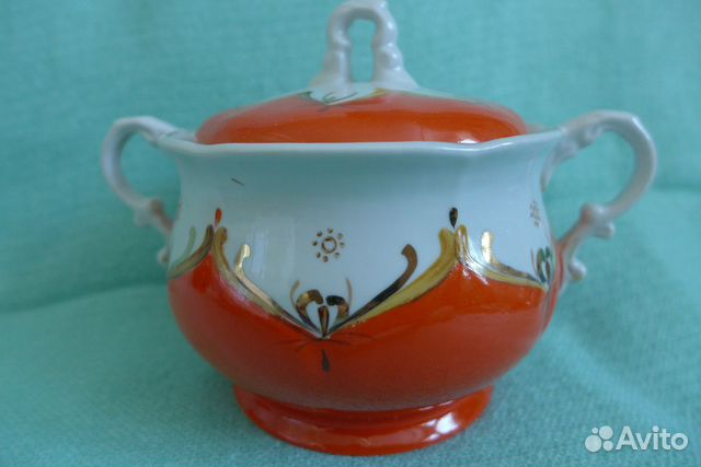 Кофейный сервиз Бутон, барановка Кофейный сервиз Бутон, барановка