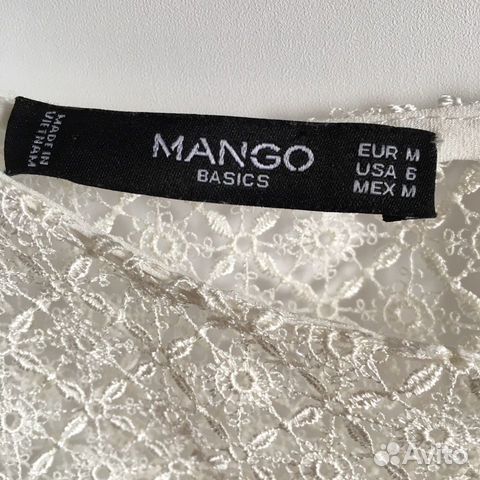 Белая блузка Mango (M) Белая блузка Mango (M)