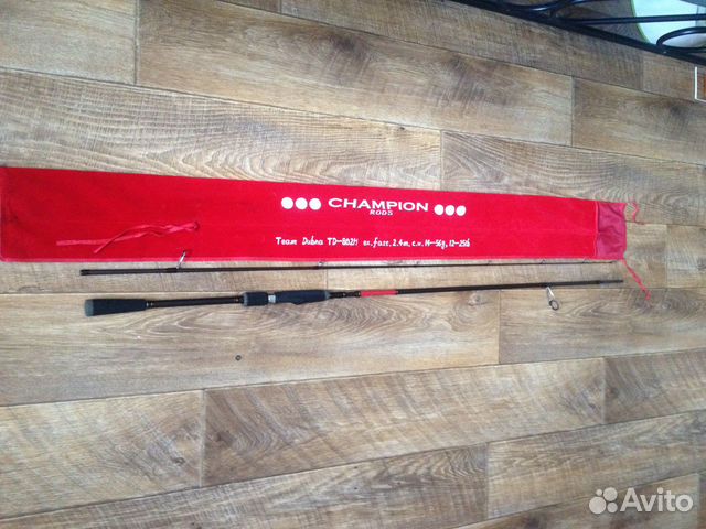 Спиннинг Team dubna и катушка Shimano Ultegra 4000