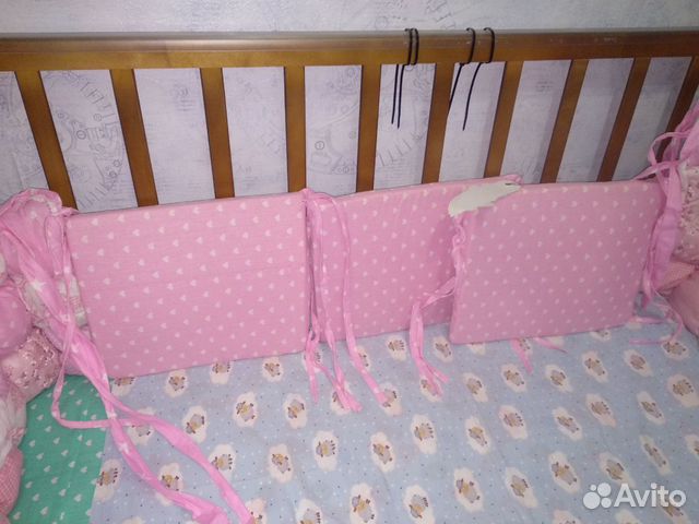 Комплект бортиков в кроватку