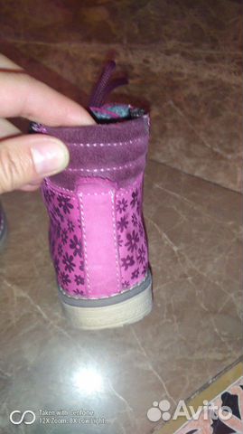 Ботинки для девочки