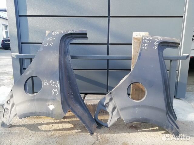 Сhevrolet Aveo T300 с 2011 г Крыло заднее