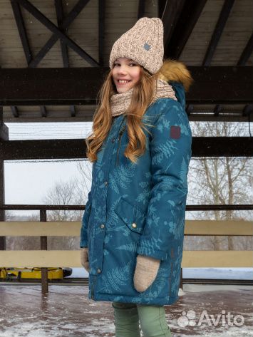 Куртка зимняя для девочки 128,134 размер Nikastyle