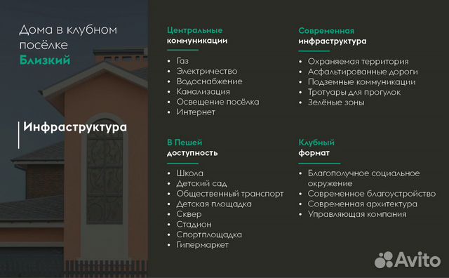 Коттедж 155 м² на участке 4 сот.