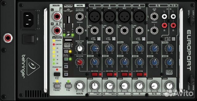Акустическая система behringer EPS500MP3 Акустическая система behringer EPS500MP3