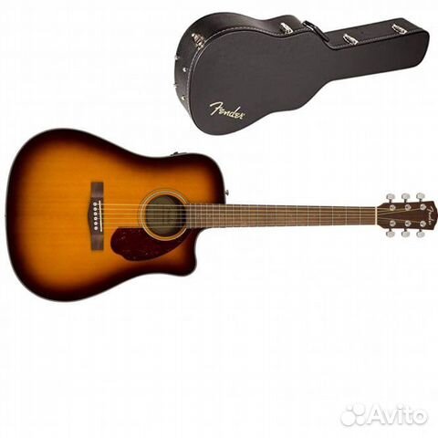 Fender CD-140sce электроакустическая гитара