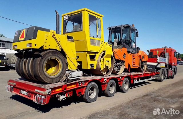 Аренда трала перевозки габарита / негабарита