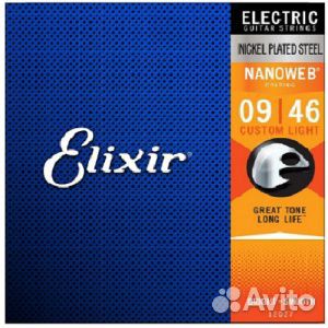 84872303366 Elixir 12027 NanoWeb струны для электрогитары Cust
