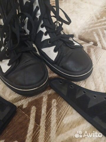 Кеды высокие натуральная кожа Кеды высокие натуральная кожа