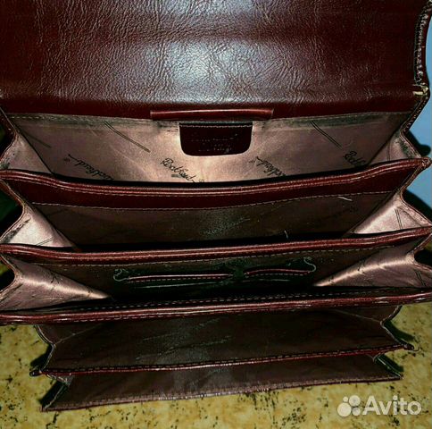 Портфель Rockfield из натуральной кожи Портфель Rockfield из натуральной кожи