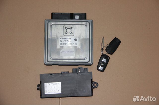 Комплект DME/CAS/ключ для BMW N54B30 E60LCI Комплект DME/CAS/ключ для BMW N54B30 E60LCI