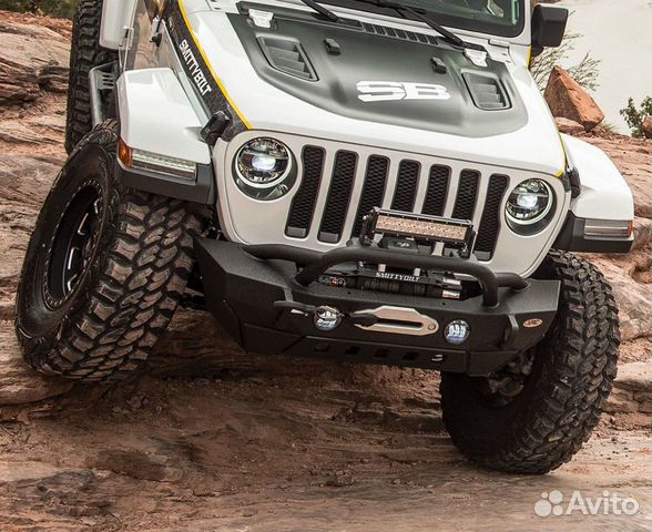 Бампер стальной силовой Jeep Wrangler JL