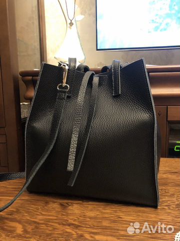 Сумка чёрная Италия