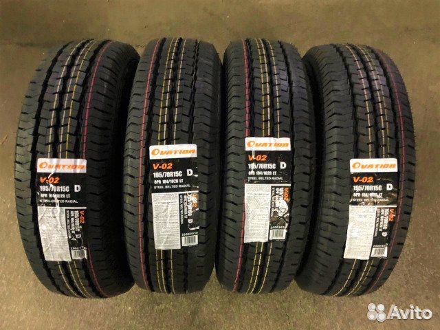 Ovation 195/65 R16C 102R, 4 шт