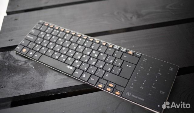 Беспроводная клавиатура+мышь для тв rapoo E9080 Беспроводная клавиатура+мышь для тв rapoo E9080