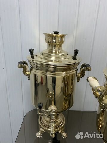 Самовар угольный на дровах 7л г. Тула