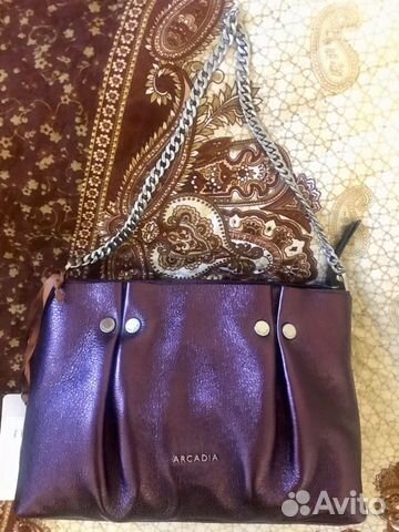 Сумка Arcadia. Италия. Кожа Сумка Arcadia. Италия. Кожа