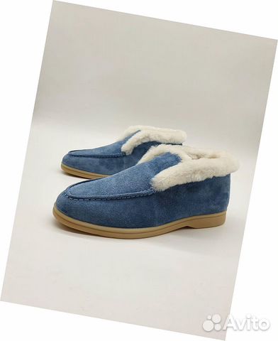 Лоферы зимние с мехом Loro Piana Лоферы зимние с мехом Loro Piana
