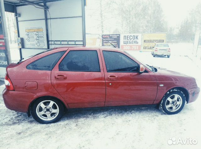 Лада Приора седан калифорнийский Мак заниженная