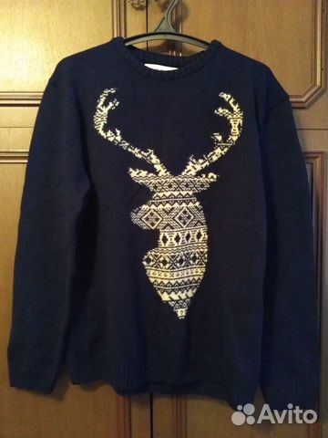 Джемпер с оленем River Island