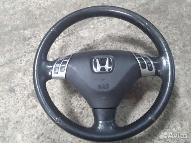 Руль с подушкой безопасности на Honda Accord Руль с подушкой безопасности на Honda Accord