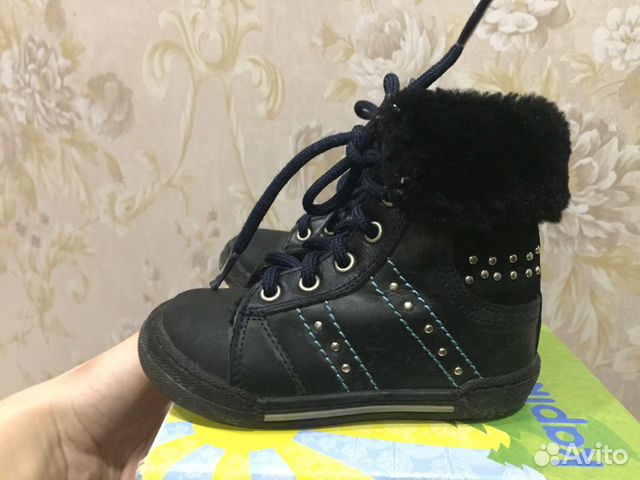Ботинки детские на меху