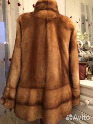Шуба норковая, рыжая, автоледи Шуба норковая, рыжая, автоледи