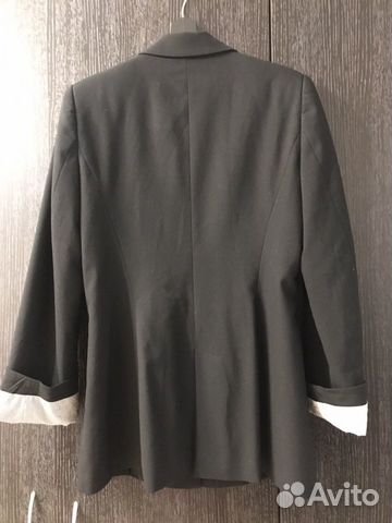 Удлинённый пиджак zara basic