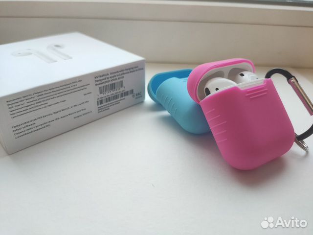 Airpods 2 с беспроводным кейсом