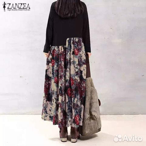 Платье хлопок и лен